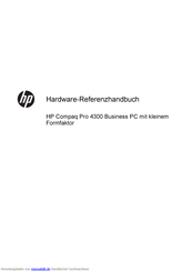 Hp Compaq Pro 4300 Referenzhandbuch