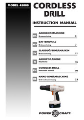 Powercraft 45000 Benutzerhandbuch