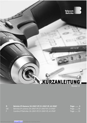 Telecom Behnke 20-2907-IP Kurzanleitung