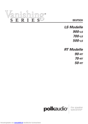Polk Audio 900-ls Montageanleitung
