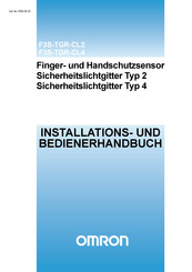 Omron F3S-TGR-CL2 Bedienungs Und Installationsanleitung Handbuch