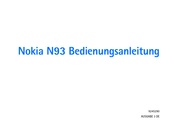 Nokia Nokia N93 Bedienungsanleitung