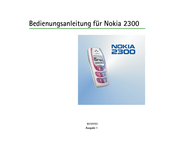 Nokia Nokia 2300 Bedienungsanleitung