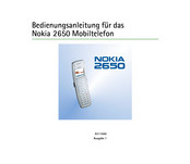 Nokia Nokia 2650 Bedienungsanleitung