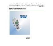 Nokia Nokia 3510 Benutzerhandbuch