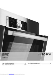Bosch HMT84G654 Gebrauchsanleitung