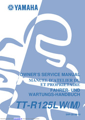 Yamaha TT-R125LW(M) Wartung Und Service