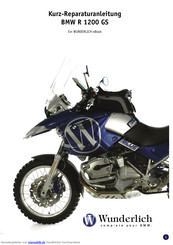 BMW Motorrad R 1200 GS Kurzanleitung