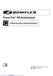 Bowflex Power-Pak 445 Benutzerhandbuch