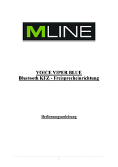MLINE Voice Viper Blue Bedienungsanleitung