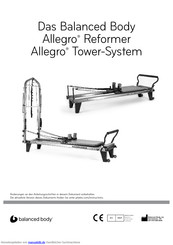 Balanced Body Allegro Gebrauchsanweisung