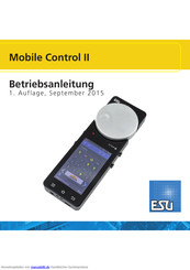 Esu 50114 ESU Mobile Control II Betriebsanleitung