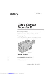 Sony CCD-TRV11E Bedienungsanleitung