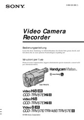 Sony Handycam Vision CCD-TRV87E Bedienungsanleitung