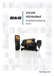 B&G V50 VHF Installationsanleitung