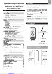 Oregon Scientific WMR100NA Bedienungsanleitung