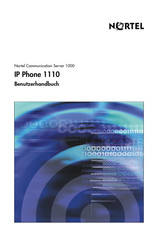Nortel IP Phone 1110 Benutzerhandbuch