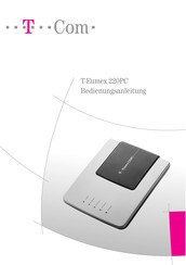 Telekom T-Eumex 220PC Bedienungsanleitung