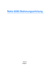 Nokia Nokia 6085 Bedienungsanleitung