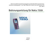 Nokia Nokia 7250i Bedienungsanleitung