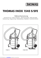 Thomas INOX 1545 SFE Gebrauchsanweisung