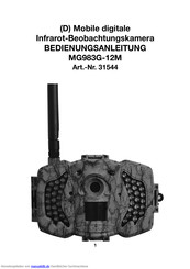 Boly Media BolyGuard MG982K-12M Bedienungsanleitung
