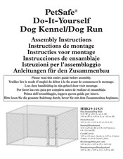 Pet Safe Dog Kennel/Dog Run Montageanleitung Und Bedienungsanleitung