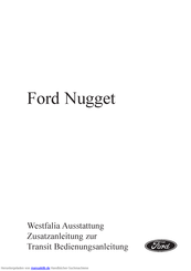 Ford Nugget Anleitung