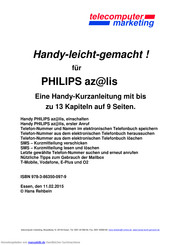 Philips az@lis Kurzanleitung