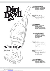 Dirt Devil trendino M680 Bedienungsanleitung