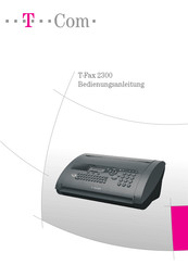 Telecom T-Fax 2300 Bedienungsanleitung