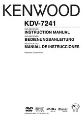 Kenwood KDV-7241 Bedienungsanleitung
