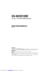Gigabyte GV-NX53128D Benutzerhandbuch