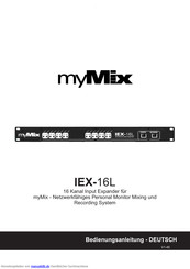 myMix IEX-16L Bedienungsanleitung