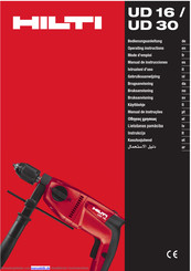 Hilti UD 16 Bedienungsanleitung