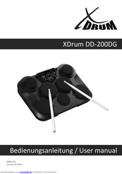 XDrum XDrum DD-200DG Bedienungsanleitung