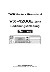 Vertex Standard VX-4200E Serie Bedienungsanleitung