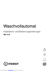 Indesit WE 14 S Handbuch