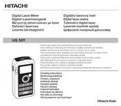 Hitachi UG 50Y Handbuch