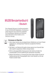 LG KU250 Benutzerhandbuch