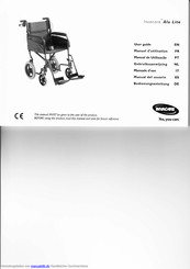 Invacare Alu Lite Bedienungsanleitung