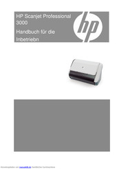 HP Scanjet Professional 3000 Handbuch