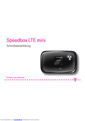 T-Mobile Speedbox LTE mini Schnellstartanleitung
