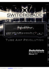 Hughes & Kettner Switchblade 50 Combo Bedienungsanleitung