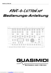 Quasimidi RAVE-O-LUTION 309 Bedienungsanleitung