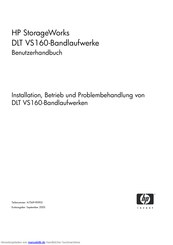 hp StorageWorksDLT VS160 Benutzerhandbuch