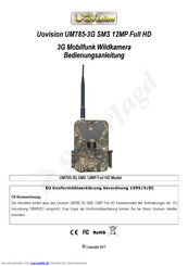 Uovision UM785-3G SMS 12MP Full HD Bedienungsanleitung