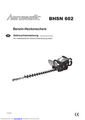 Hanseatic BHSN 602 Gebrauchsanweisung