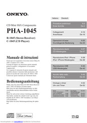 Onkyo PHA-1045 Bedienungsanleitung