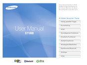 Samsung ST1000 Benutzerhandbuch